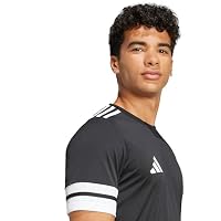 adidas Herren Squadra25 Jersey Short Sleeve Shirt, Black/White, XXL – Ansicht 6