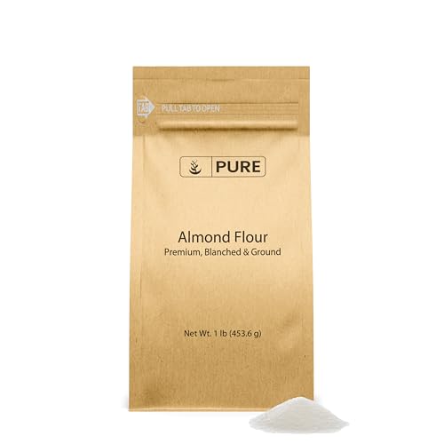 Pure Original Ingredients Almond Flour (1 lb) Blanched Almonds, Extra