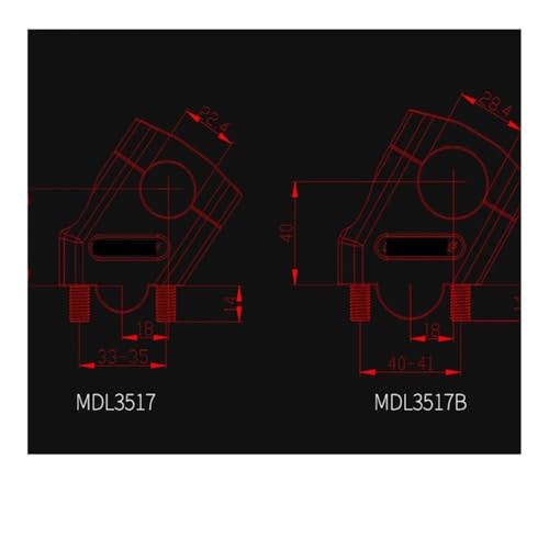 Elevador manillar 22mm 28mm para FZ6 MT-07 y MT-09 7