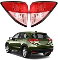 Par de lanternas traseiras LED Pinkomoto para Honda HR-V 2016 a 2022 – Lado esquerdo e direito