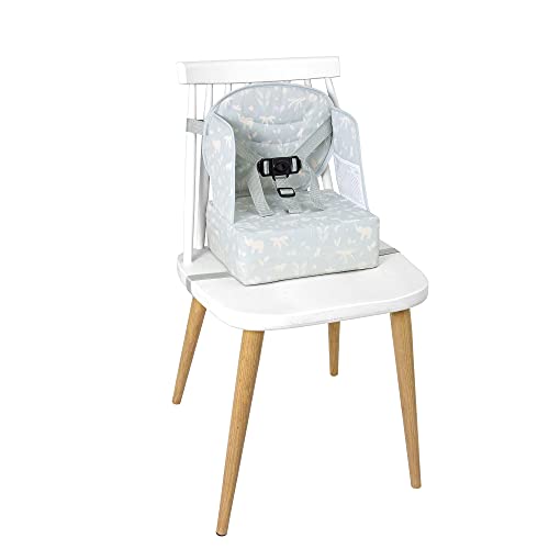 Rehausseur Chaise Easy Up BabyToLove | Léger, compact et facile à transporter | Green Tropic Cover