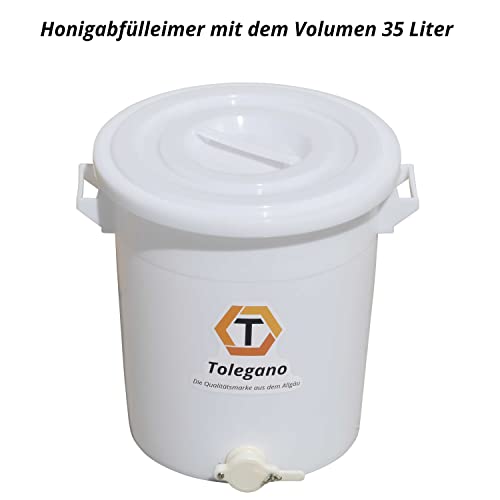 Honigeimer Tolegano 35 Liter Abfülleimer für Honig