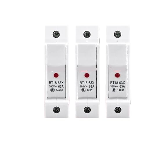 Socle porte-fusible RT18-63X 4P basse tension pour fusible RT14 14x51