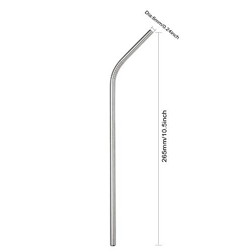 Set de 50 pitillos de acero inoxidable 26.67 cm miniatura 2