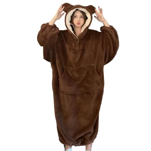 Combinaison pyjama en polaire corail chaud avec isolation thermique optimale