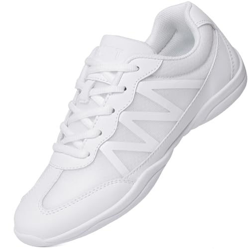 Image of Cheer Shoes Women Cheerleading Dance Shoes Fashion Sneakers Athletic Sport Training Lace Up Shoes for Gilrs