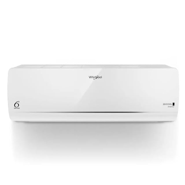 Whirlpool 1.5 Ton 5 Star, 3DCOOL Inverter Split AC (3DCOOL 15T 5S INV EXP S5M2PB1, Copper, Convertible 5-in-1 6th Sense Technology, 3D Technology, Stabilizer Free Operation, HD Filter White) view 1