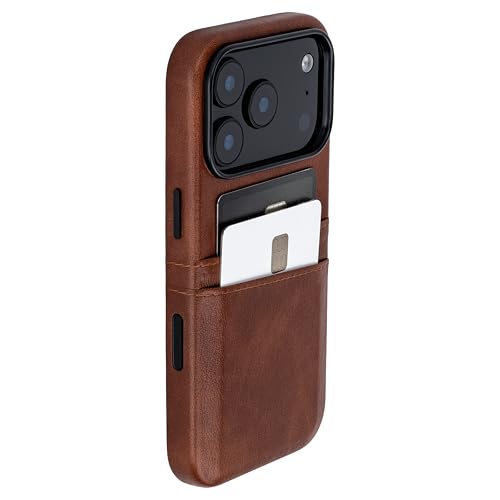 Étui porte-cartes iPhone 17 Pro avec plaque magnétique intégrée et accès contrôle photo