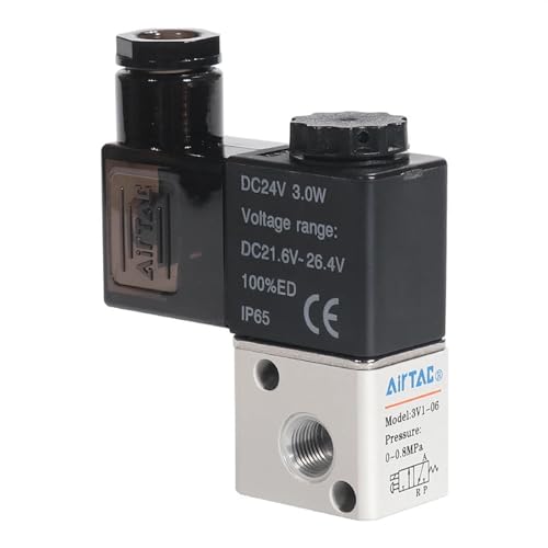 Électrovanne de fluide 3V106A6F à vanne intégrée distributeur 6 positions - 3
