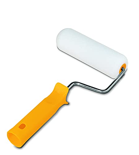 Cinghiale 193 Rullino per Pittura 10 cm in Spugna Extrafine per Smalti all'Acqua e Impregnanti per Legno Per Muro Legno e Ferro per Hobby Bricolage e Fai da Te