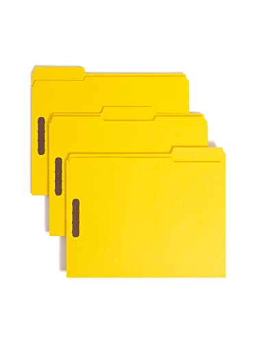 Fichier Jaune Smead 12940 pour organiser le télétravail efficacement en lot de 50