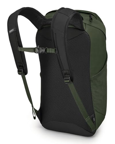 Image of Osprey Farpoint Fairview Travel Daypack for Men and Women, Gopher Green