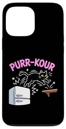 Purr Kour �L �p���N�[�� ���[���A �L �A�N���o�b�g �y�b�g �I�[�i�[ �X�}�z�P�[�X iPhone 13 Pro Max �p