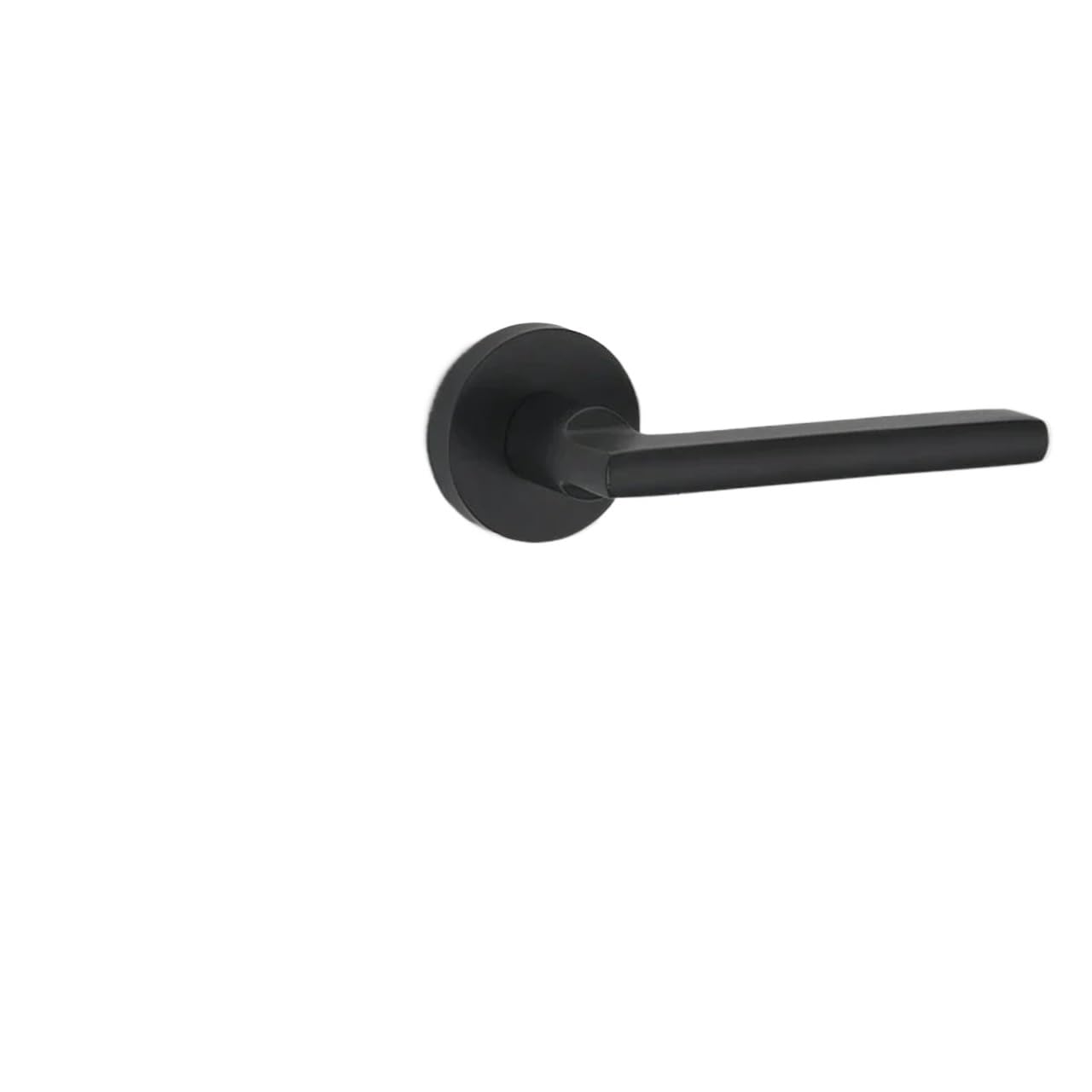 Sxolcoufoh Black-B Magnetic Silent Indoor Black Split Handle Lock 1Pcs(Black-B)