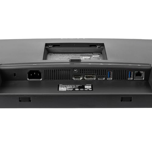 Image of Dell P2725QE 4K UHD 27″ Computer Monitor with USB-C Hub and USB Cables (New Model) | IPS Display, 90W Power Delivery, Adjustable Stand + HDMI Cable + Cleaning Kit