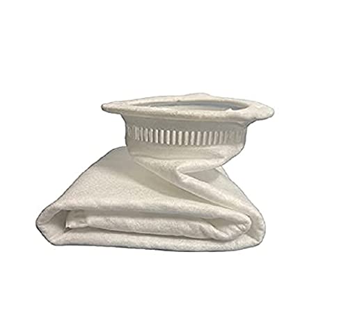 Helix 5 Micron Water Filter Bag Suitable for 4" Dia & 20" Length Aquarium Fish Tank Filter Sump Felt Sock Mesh Net Bag Micron Bore Water Filter Filter bag 20" X 4" - 1 Piece (PACK OF 1)
