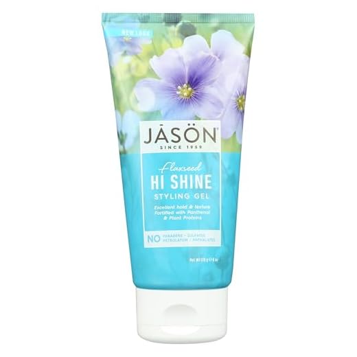 Jason Styling Gel, Flaxseed Hi Shine, 6 Oz