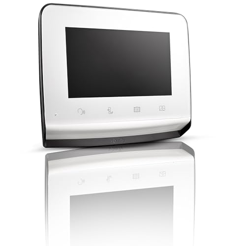 Somfy 1870997 - Moniteur intérieur additionnel Visiophone V350, avec écran 7 pouces - Blanc