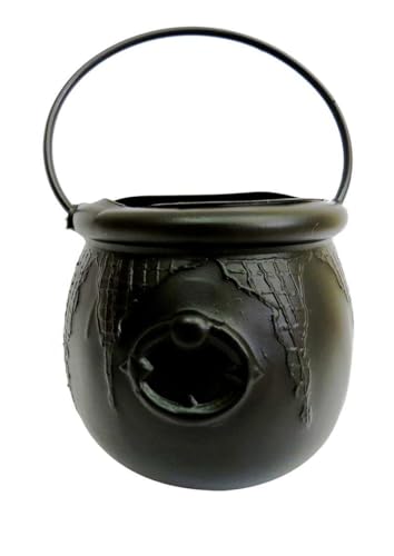 Brasilflex Balde Halloween Caldeirão de Bruxa Pequeno com Alça 8cm