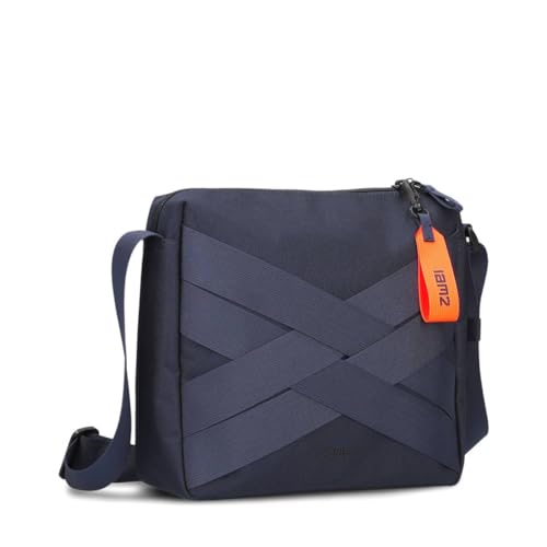 Zwei Sportliche Unisex Umhängetasche Alex AL100 Damen Herren & Teenager Tasche modernes cooles Design wasserabweisend (blue)