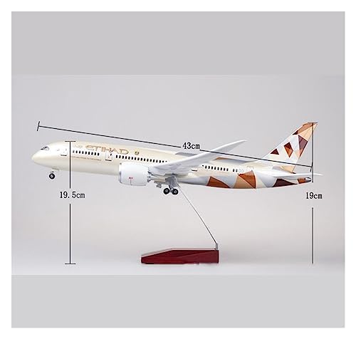 Boeing B787 modelo estático escala 1:130 para evitar cables en maquetas 7
