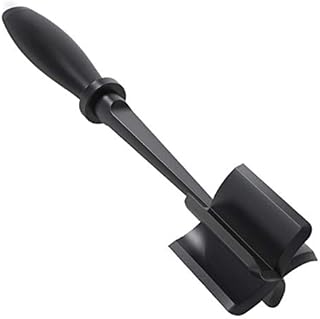 Meat Chopper, Masher Smasher Meat, Multifunctional Ground Beef Masher Ground Beef Turkey Nylon Chopper Utensil Non-Stick Cookware