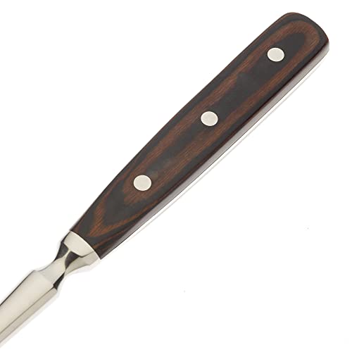 Mercer Culinary Praxis Forged Fork with Wood Handle, 12-1/4 Inch, Wood