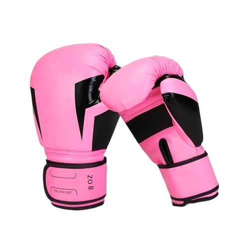 Guantes de boxeo | Guantes de protección de PU transpirables y amortiguadores | Equipo de entrenamiento de boxeo y combate - para kickboxing MMA ejercicio artes marciales deportes de combate fitness