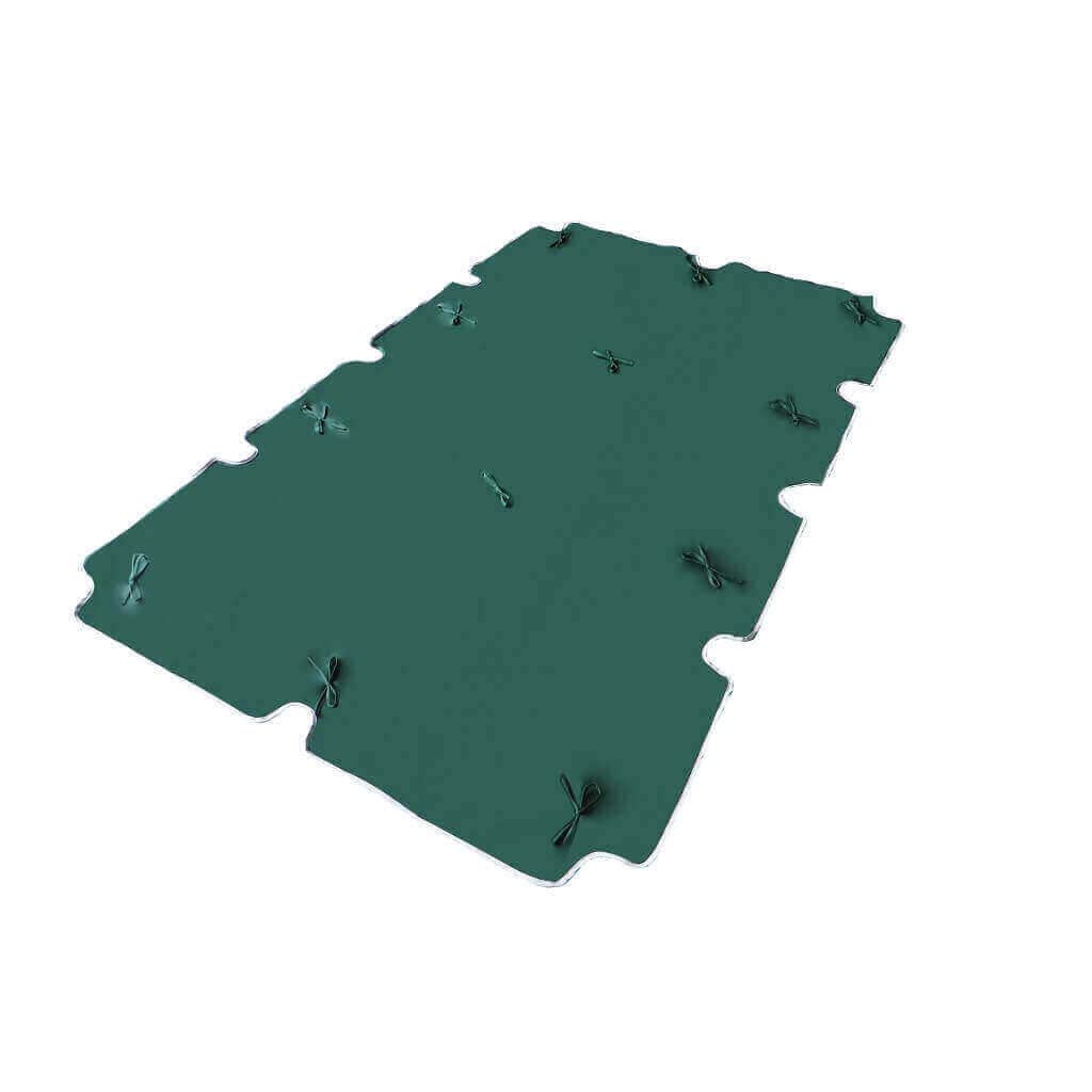 Telo di ricambio per dondolo da giardino 3 posti in poliestere idrorepellente 200x112x1h cm - Beige