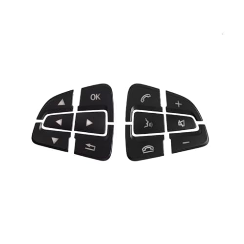 Autocollants bouton volant Benz GLC X253 Classe C W205 CLA GLA garniture de style