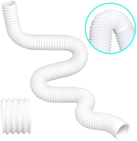 Extra 8.3ft Long Gutter Downspout Extensions Flexible, 4" Diameter Drain Downspout Extender, Down Spout Drain Extender for Rainwater Drainage