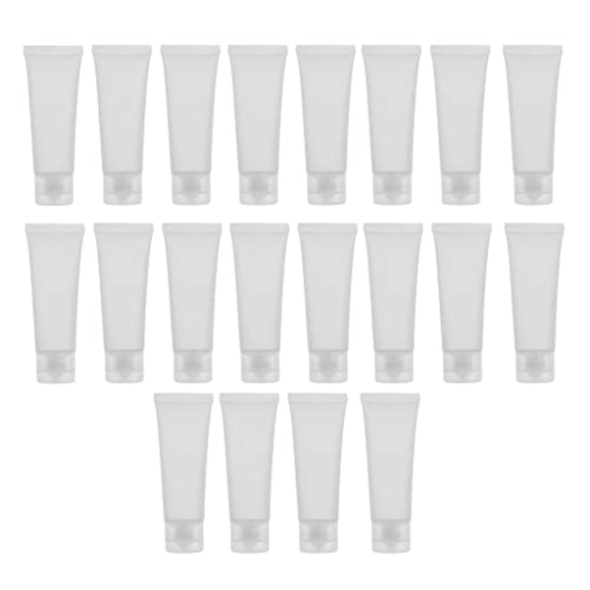 80PC 50ml Empty Plastic Tubes for Body Lotion Cream
