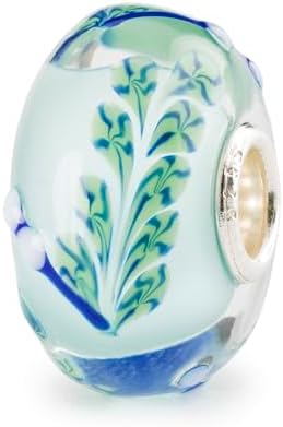 Trollbeads Perle Primavera 2024 - Argento Sterling, Design Floreale, Collezione Connessioni Fiorite