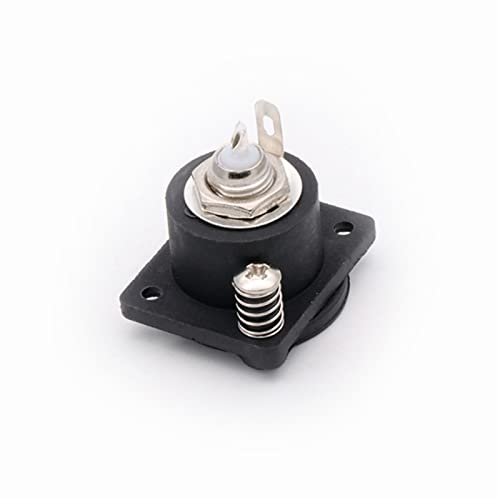 Conector de 1 pin hembra para chasis de micrófono y panel de audio 10x 6