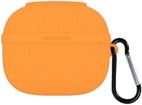 �yFotee�zFor Shokz OpenFit Pro�p�P�[�X �J�o�[ �V���R�� �J���r�i�t�� �ی�J�o�[ ���C�����X�C���z�� ������� ���h�~ �ی�P�[�X (�I�����W)