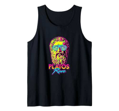 Funny Philosophical Plato's Rave / Alegory of the Rave Camiseta sin Mangas