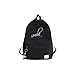 Produktbild PJY Exquisite Stickerei Frauen Rucksack weiblich wasserdicht Nylon Rucksäcke Schuhe hängende Schultasche für Teenager Mädchen schwarz 32 cm 14 cm 41 cm
