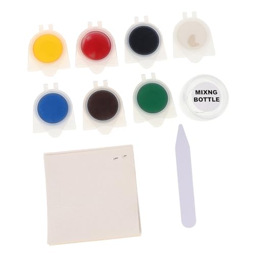 FUNOMOCYA 1 Set Leather Repair Tools Kit for Car Seat Couch Boat Vinyl Furniture Scratch Repair and Easy-to-use Instructions