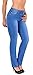 by-tex Femme Jeans Pantalon Femme Jeans Pantalon skinny jeans à taille haute 54, 56, 58 # J25 - Bleu - W42
