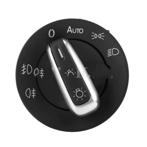 �Ԃ̃w�b�h�����v�X�C�b�` Compatible With For Tiguan 2008-2012 For Golf For Plus 2003 2004 2005 2006 2007-2012 �w�b�h���C�g �t�H�O���C�g �R���g���[�� �X�C�b�`�ɑΉ�