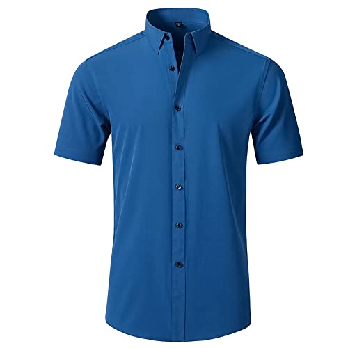 Chemise homme coton lin manche longue et courte décontractée et tendance A46