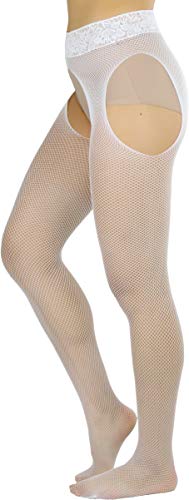 Image of ToBeInStyle Women's Suspender Pantyhose