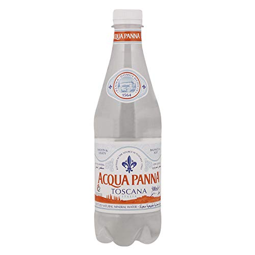 Acqua Panna Natural Mineral Water - 500 ml (Pack of 24)