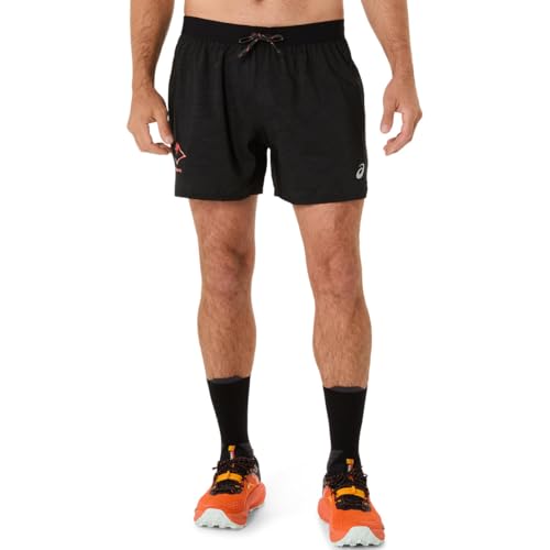 2011C988-003 ASICS 2011C988-003 Fujitrail all Over Print 5IN Short Pantaloncini Uomo Performance Black Taglia XL