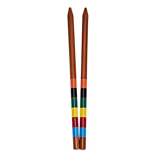 Pointyard 2 Pcs Wooden Ending Stakes, Replacement Pinewood Stakes For Most 32&35In Croquet Set #TOP8