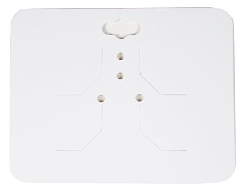 Retail Supplies, Display Card for Craft Show - HipGirl Paper Merchandise Tags, Plastic Fasteners, Hair Bow Cards for Marking Food, Garage Sale, Retai (100ct Paper Hair Bow Cards, 3.5