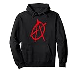 Anarchie Symbol Anarcho Punk Pullover Hoodie