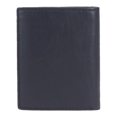 Pepe Jeans Jacket Portafoglio Verticale Con Portafoglio Blu 8,5X10,5X1 Cm Pelle By Joumma Bags, Blu, Taglia Unica, Portafoglio Verticale Con Portafoglio - 2