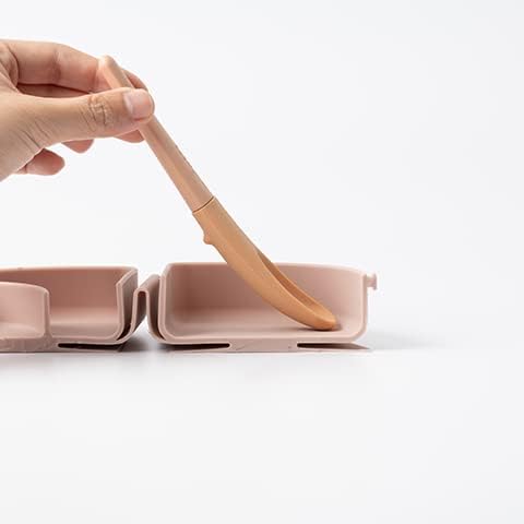 Miniatura 7 de Miniware Pre2Pro Cuchara de silicona para bebés y niños pequeños  Cuchara 2 en 1 que crece desde la comida del bebé hasta la autoalimentación, 100%