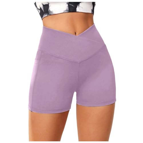 Genérico Conjunto Deportivo, Shorts Mujer Push Up Deporte Mallas Ciclista Gym Mallas Cortas Pilates Leggins Push Up Licras Gimnasio Leggins Pantalones Cintura Alta Corto Shorts